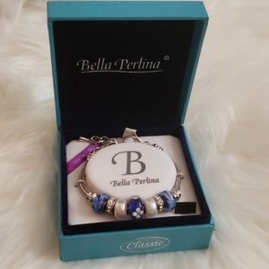 Bella Perlina Blue Silverstone Bracelet